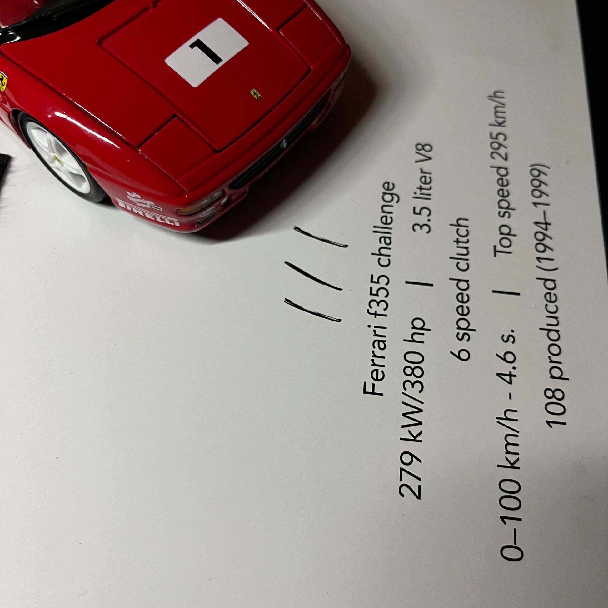 Ferrari F355 Challenge Frame