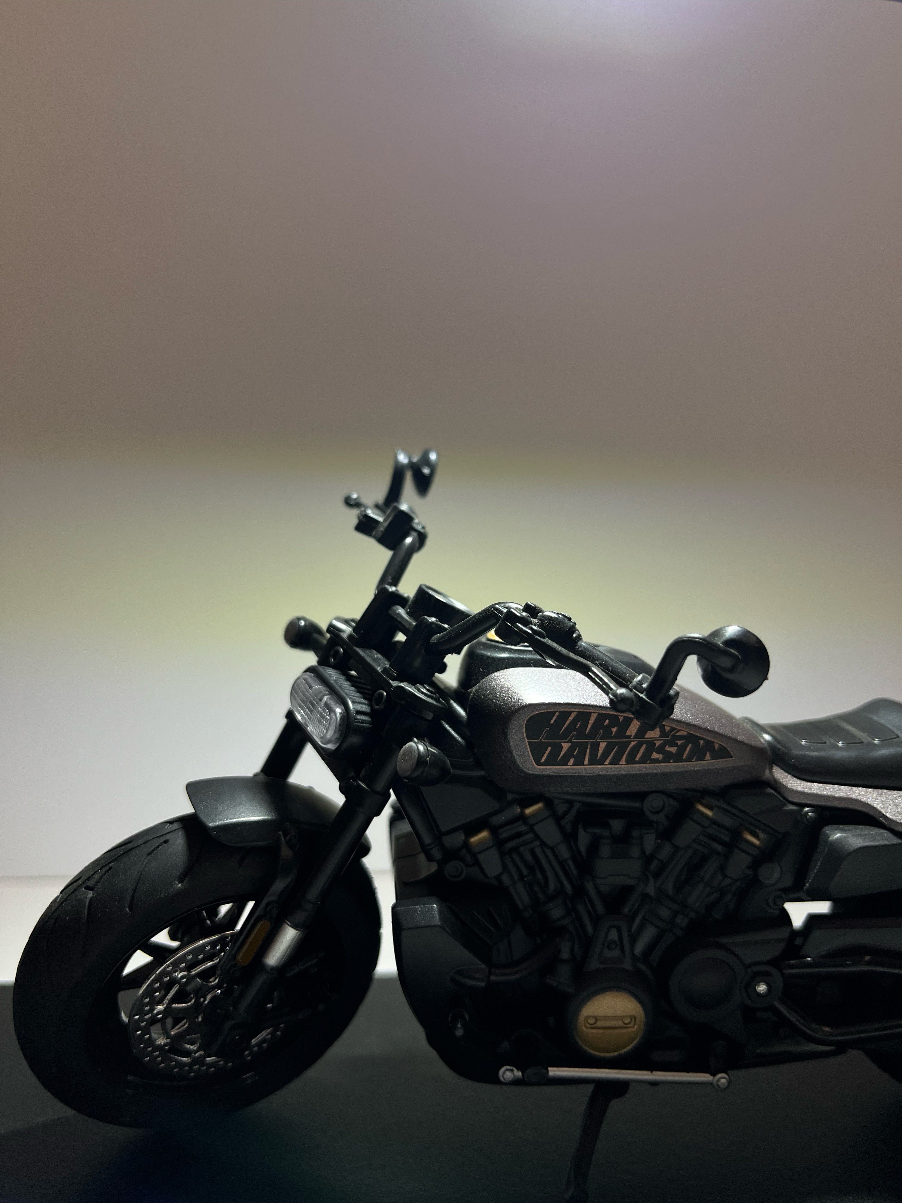 Harley Spotlight Frame Basalt Black