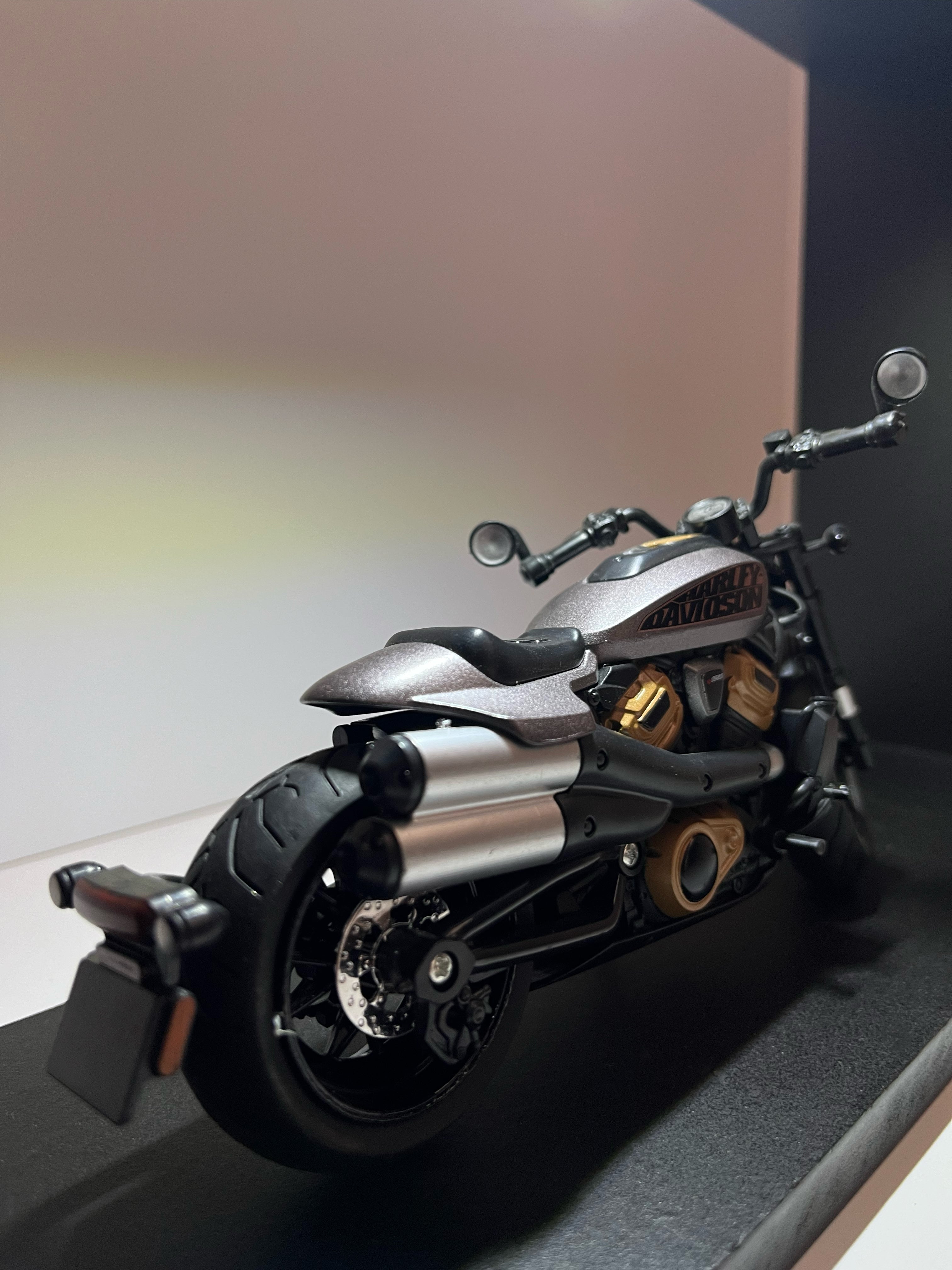 Harley Spotlight Frame Basalt Black