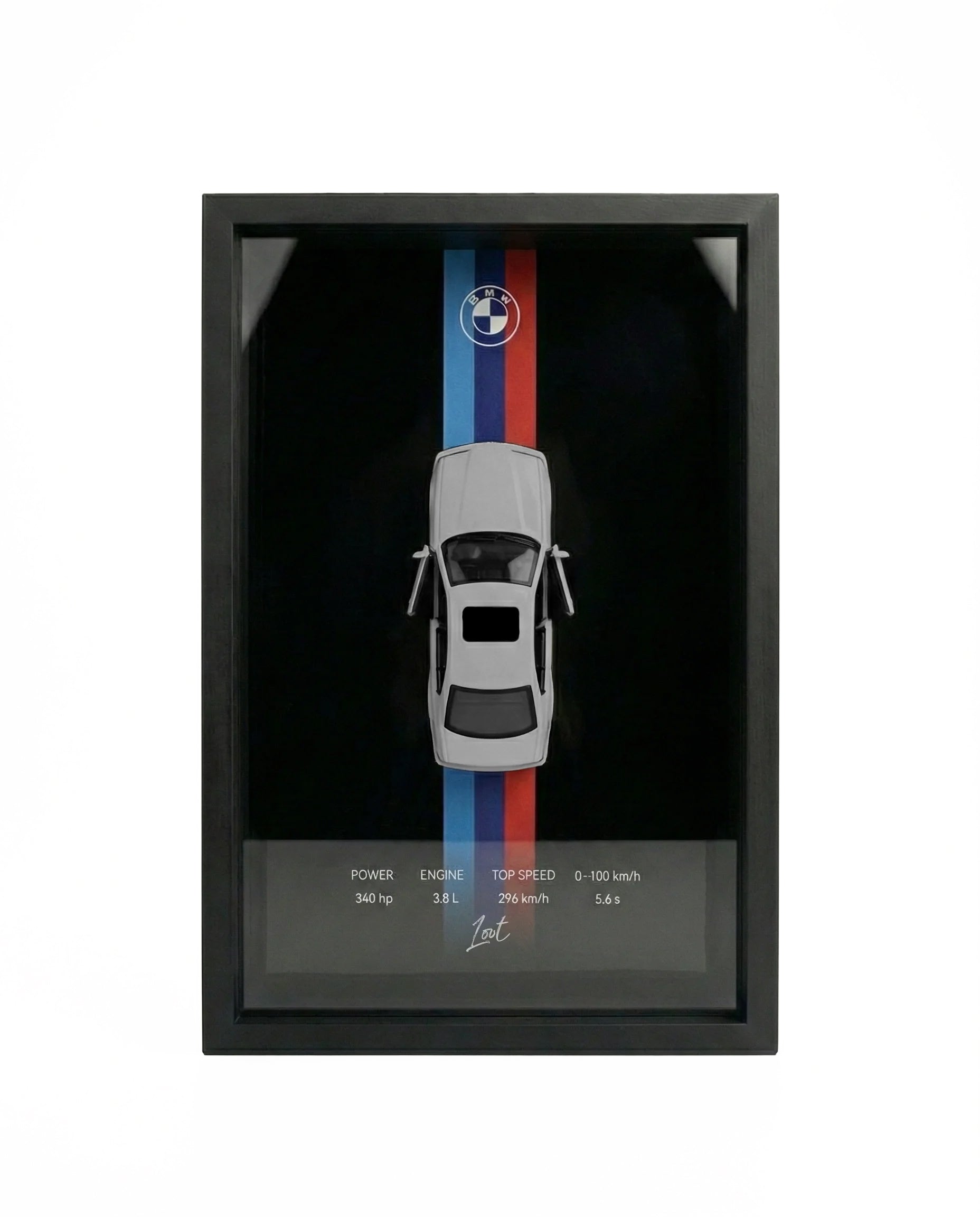 BMW M5 Frame Black