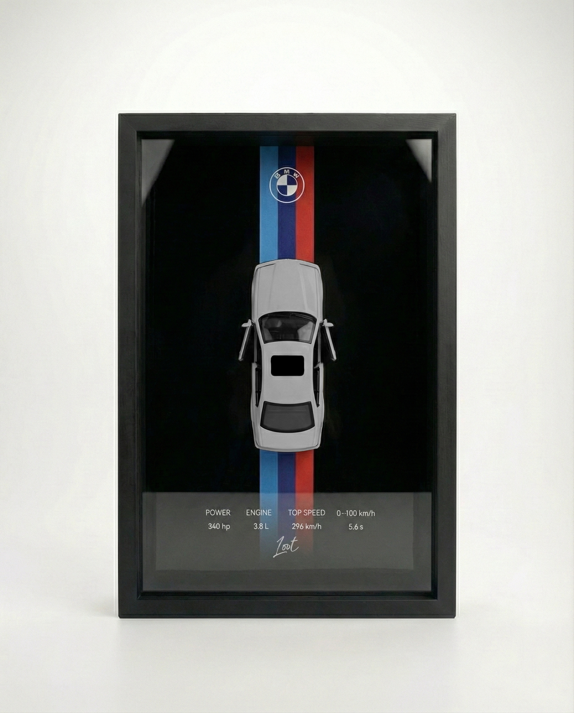 BMW M5 Frame Black