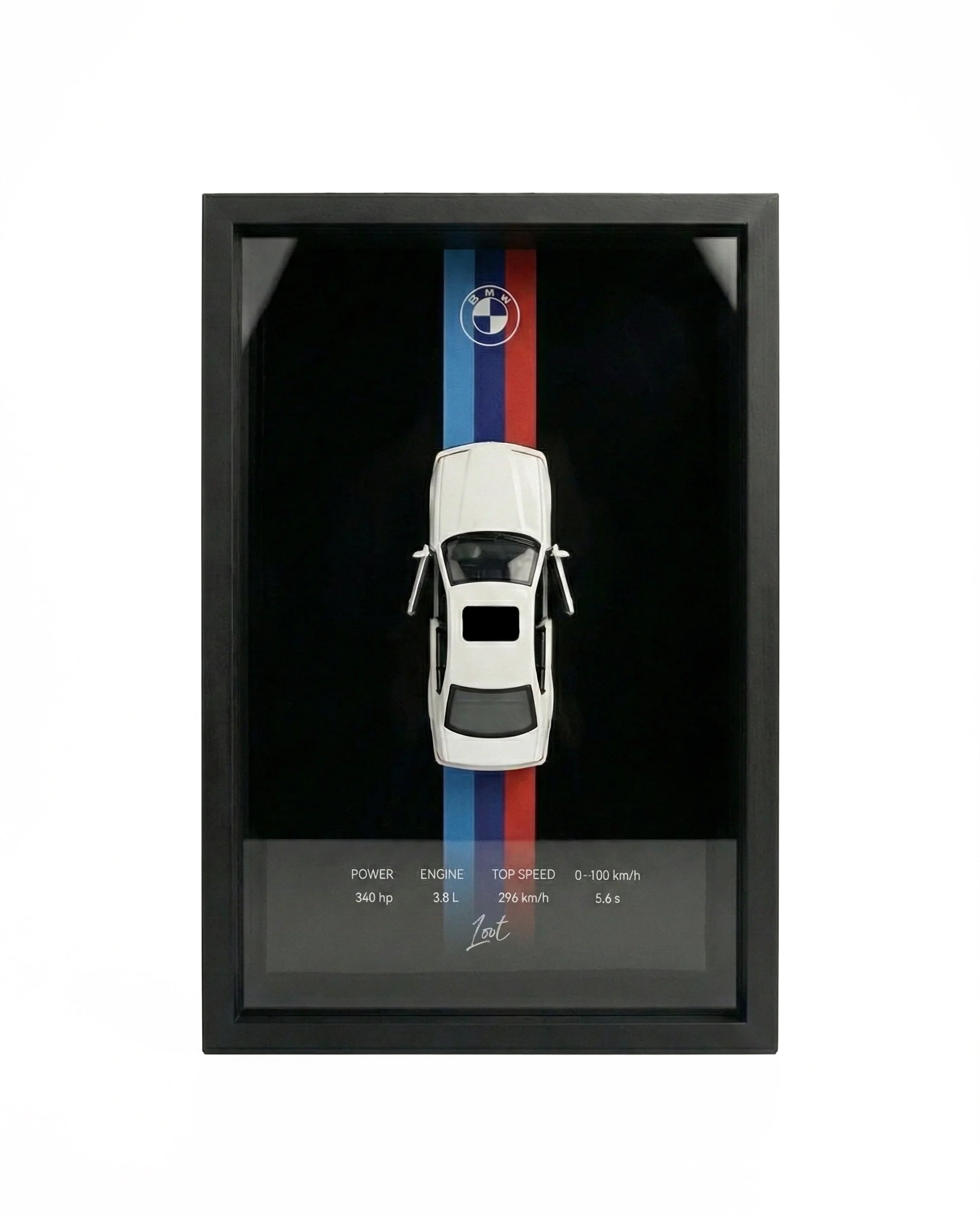 BMW M5 Frame Black