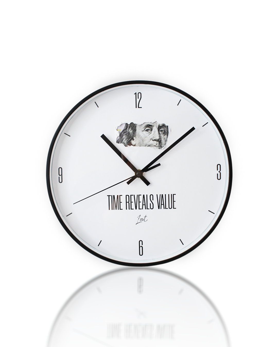 Time's Value Wall Clock
