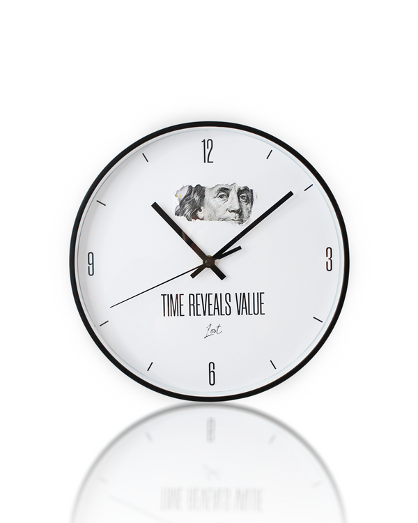 Time's Value Wall Clock