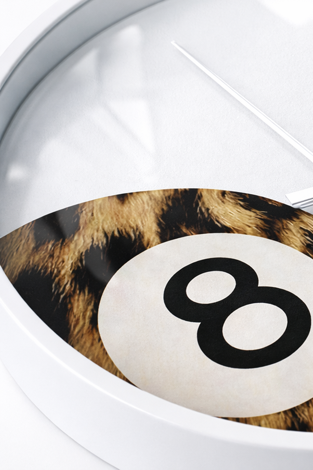 Wild Eight Wall Clock