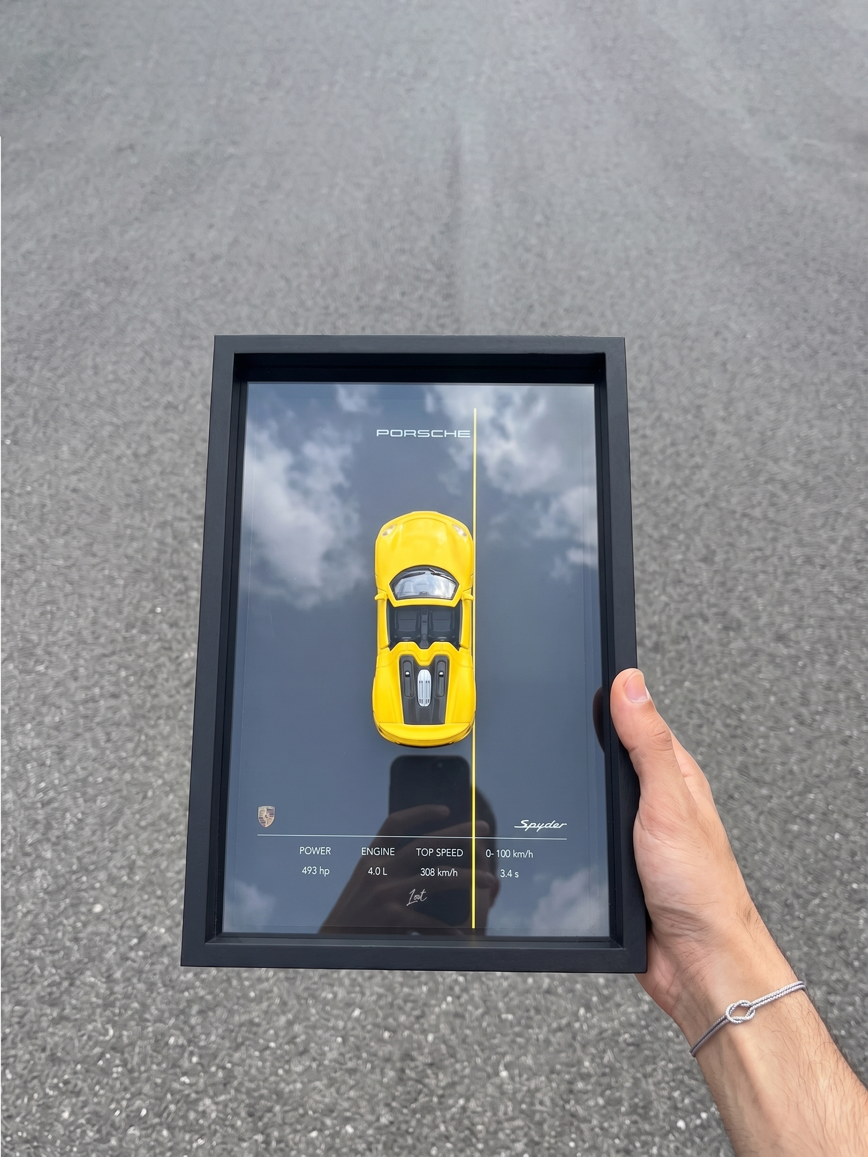 Porsche Spyder Frame
